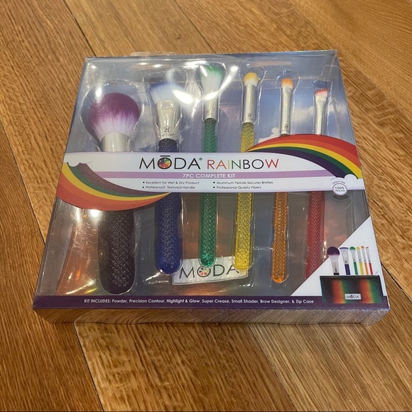 NWT MŌDA Rainbow 7pc Complete Kit - Picture 2 of 5